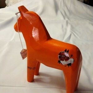 Vintage swedish dala Ikea horse